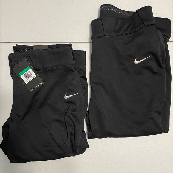 2 pair Nike women’s softball pants. Both are new one is missing the tag.